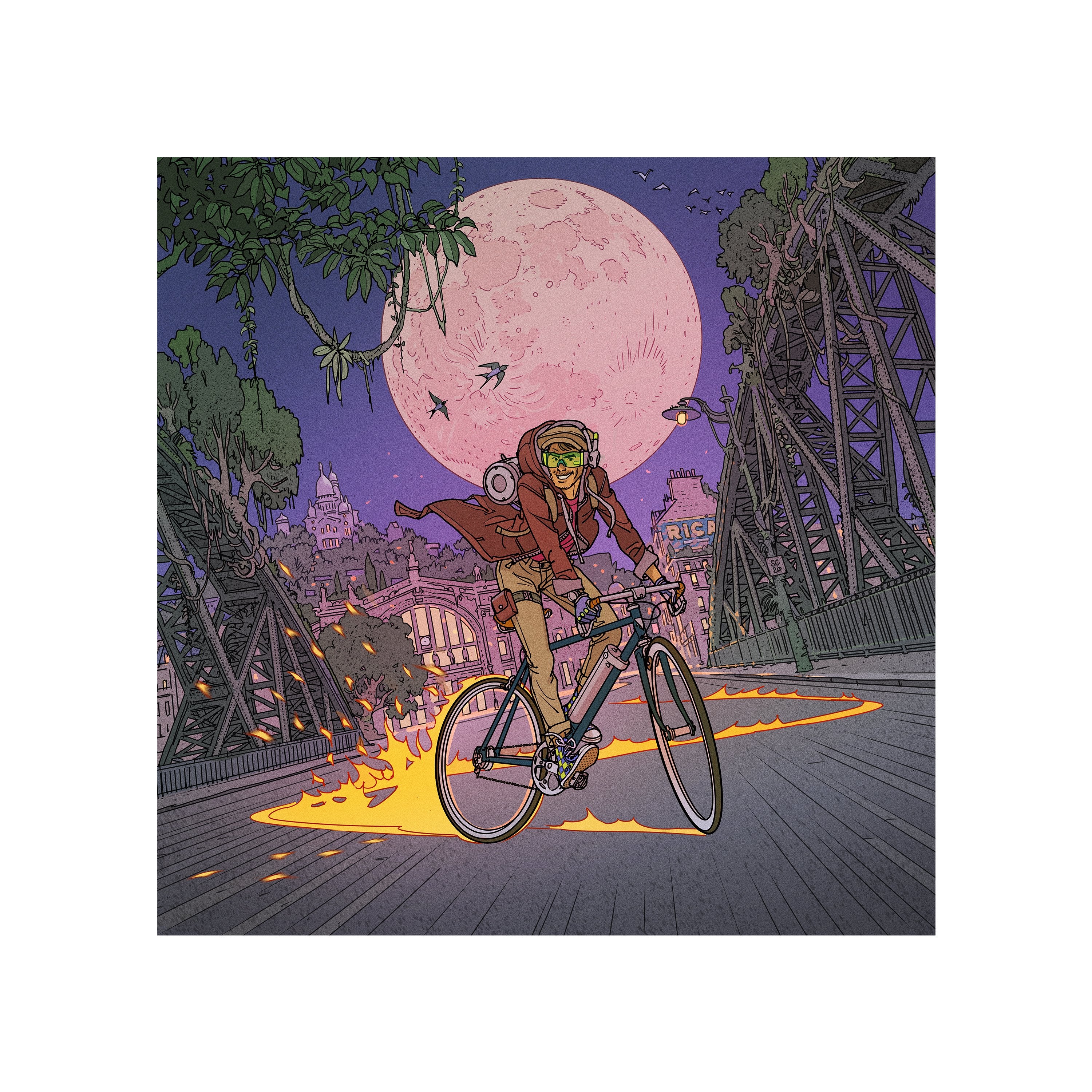 Affiche Cycles Cavale - Hegid