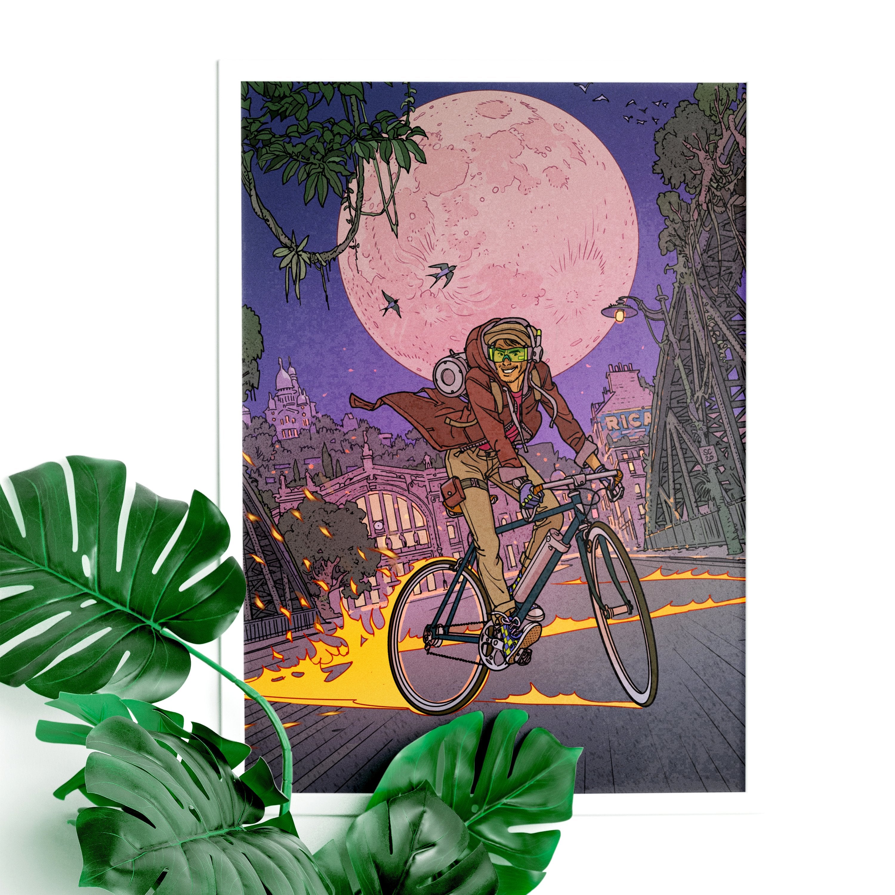 Affiche Cycles Cavale - Hegid