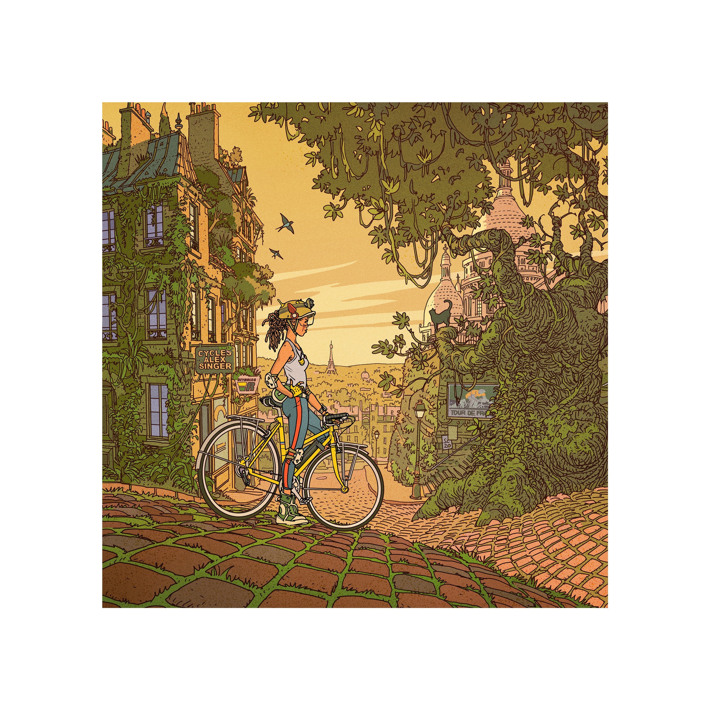 Affiche Cycles Cavale - Hegid