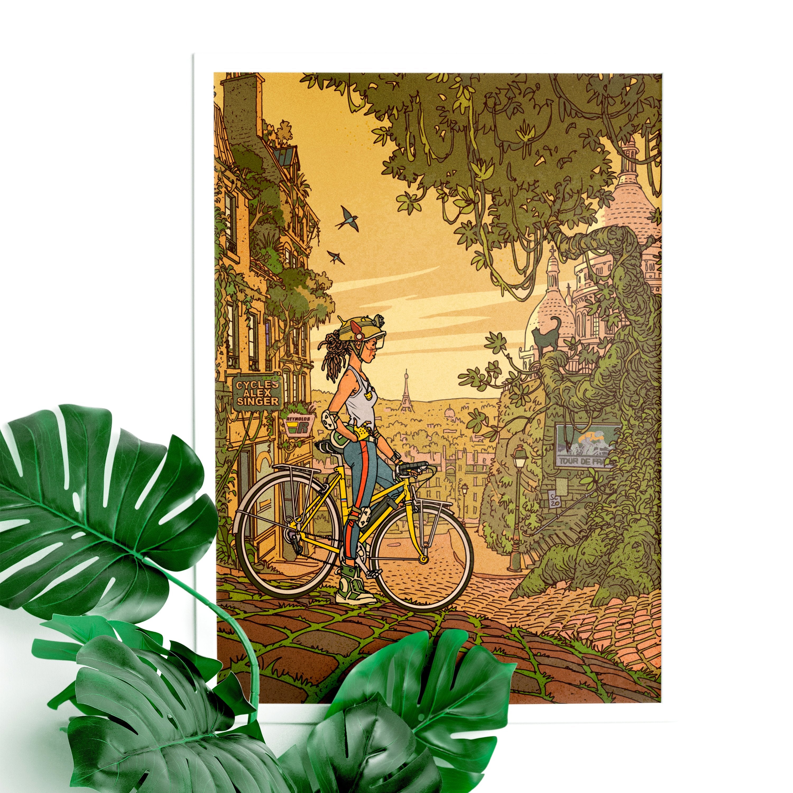 Affiche Cycles Cavale - Hegid