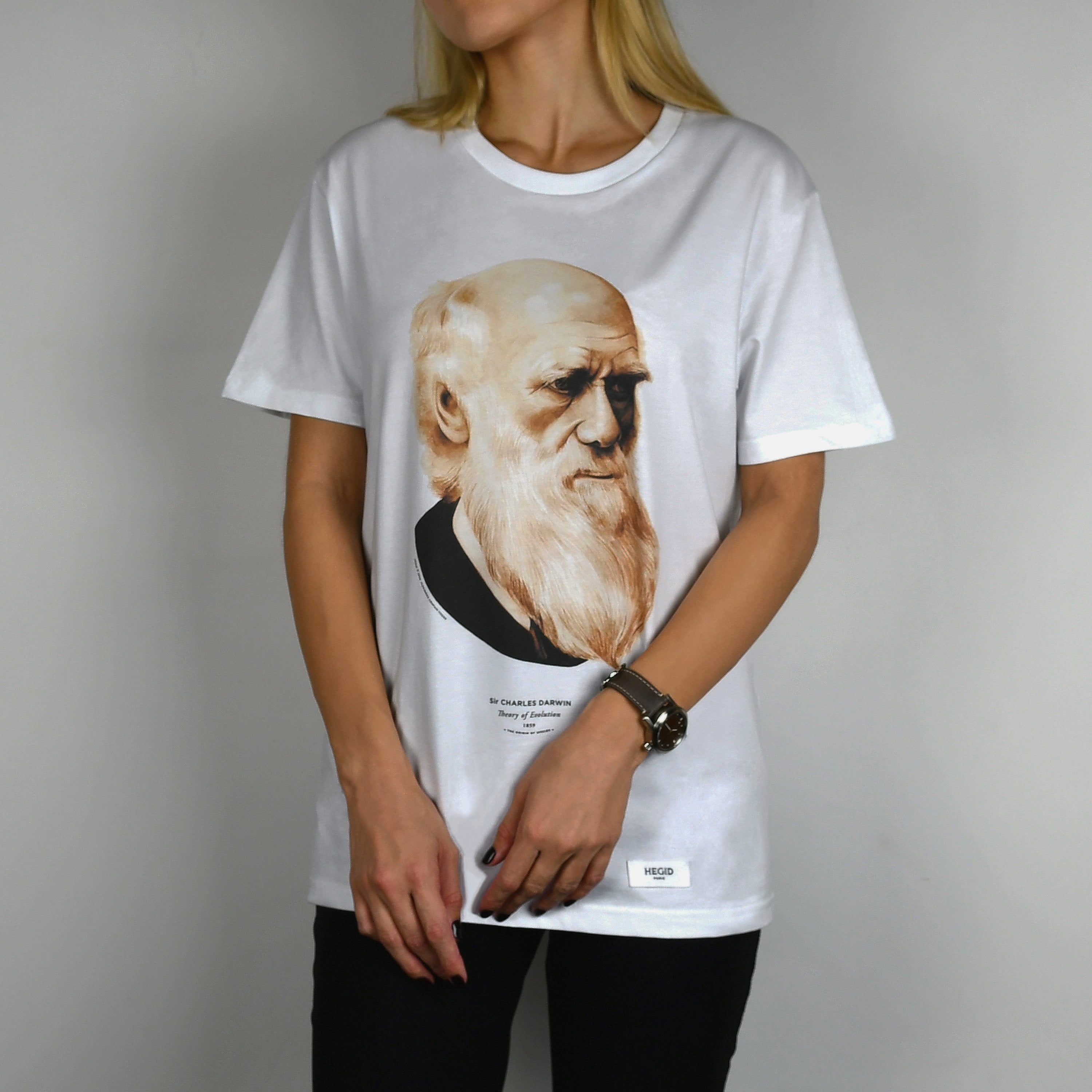 Ud over Vælge formel T-Shirt DARWIN – Hegid - Make your Evolution
